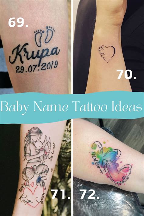 79 Sweetest Kids Name Tattoos Baby Name Ideas 79 Sweetest Kids Name Tattoos Baby Name Ideas