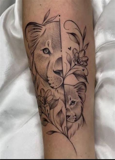 80 Lion Tattoo Ideas And Trending Designs Lioness And Cub Tattoo Lioness Tattoo Lion Tattoo