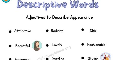 819 Descriptive Words In English English Study Online