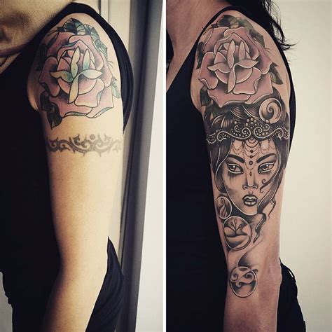 82 Creative Cover Up Tattoo Ideas Bored Panda