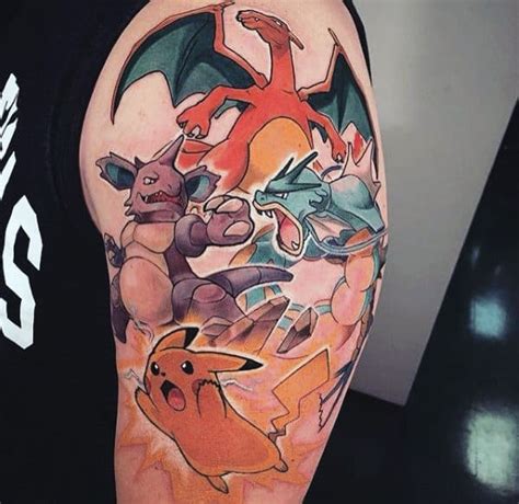 83 Cool Pokemon Tattoos For Men