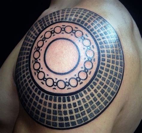 90 Circle Tattoo Designs For Men