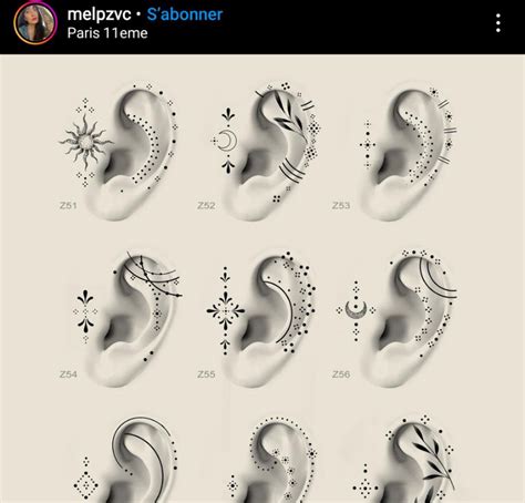 99 Cool Ear Tattoo Ideas That You Will Love Artofit