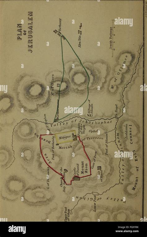 A 1851 Bible Dictionary Providing Definitions And Explanations Of Terms People Places And