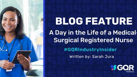 A Day In The Life Of A Medical Surgical Registered Nurse