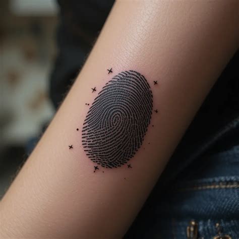 A Fingerprint Tattoo For Couples Is A Unique And Romantic Way To Symbolize Their Love And Connection The Design Typically Features Intertwined Fingerprints Often With Other Elements Like Hearts Arrows Or Quotes