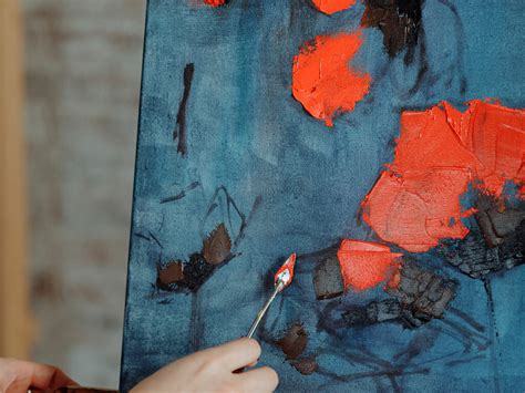 Abstract Oil Painting Techniques Painting Abstracts The Process