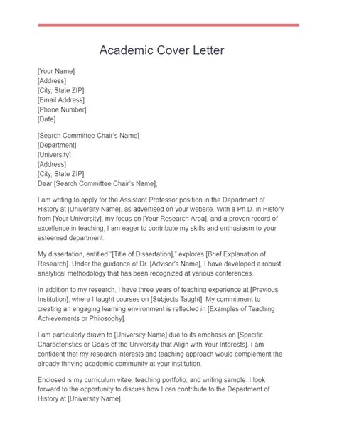 Academic Cover Letter Examples Sunnyress Academic Cover Letter Examples Sunnyress