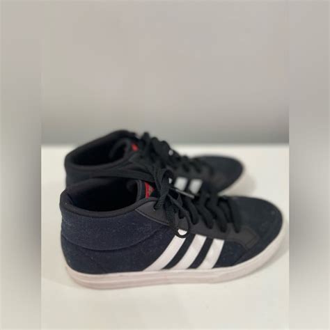 Adidas Shoes Adidas Canvas Hi Tops Classic Black White Poshmark