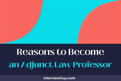 Adjunct Law Professor What Is It And How To Become One