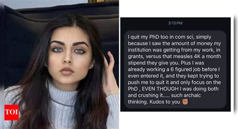 Adult Content Creator Zara Dar Gets A Shocking Dm From Tech Phd Dropout Reveals Why She Transformed Her Career To Become Onlyfans Creator The Times Of India Adult Content Creator Zara Dar Gets A Shocking Dm From Tech Phd Dropout Reveals Why She Transformed Her Career To Become Onlyfans Creator The Times Of India