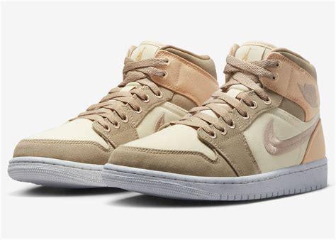 Air Jordan 1 Mid Se Canvas Khaki Dv0427 102 Sbd Air Jordan 1 Mid Se Canvas Khaki Dv0427 102 Sbd