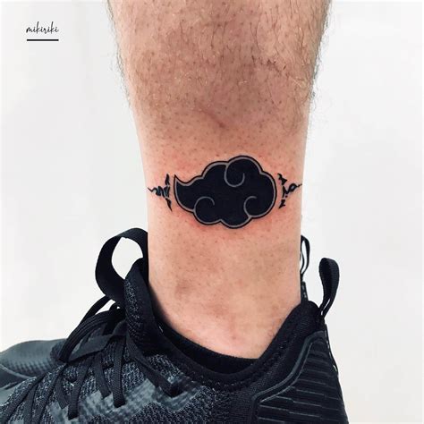 Akatsuki Cloud Tattoo Design