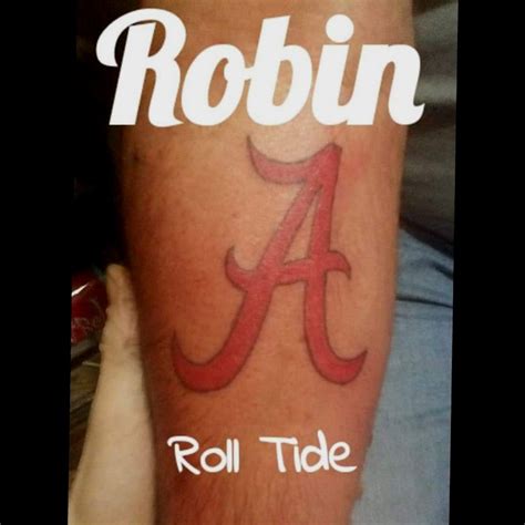 Alabama Chimson Tide Tattoos By Evil Anjel Evil Anjel Flickr