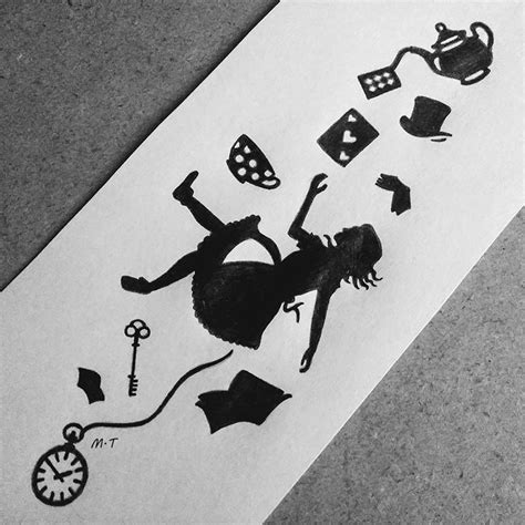 Alice In Wonderland Tattoo Design I Made R Tattoodesigns