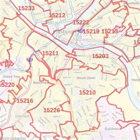 Allegheny County Pennsylvania Zip Codes