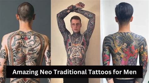 Amazing 40 Neo Traditional Tattoos For Men Bold Bright And Badass Men Deserve