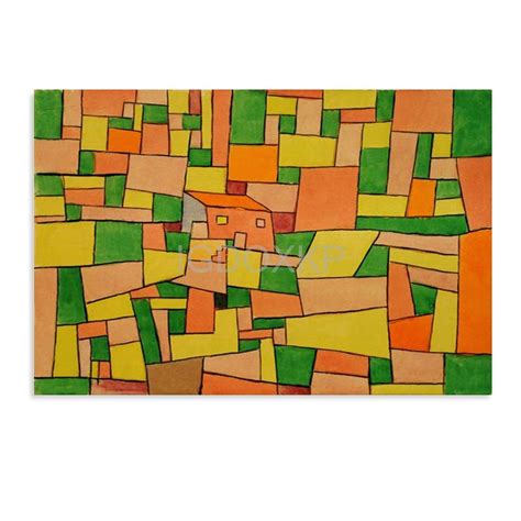 Amazon Com Aviatic Evolution Expressionism Modern Art Cubism Surrealism By Paul Klee Wall Art Poster Scroll Canvas Painting Picture Living Room Decor Home Framed Unframed 12X18inch 30X45cm Posters Prints