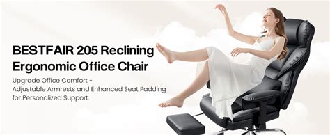 Amazon Com Bestfair Big And Tall Office Chair 400 Lbs Capacity Executive Chair With High Back