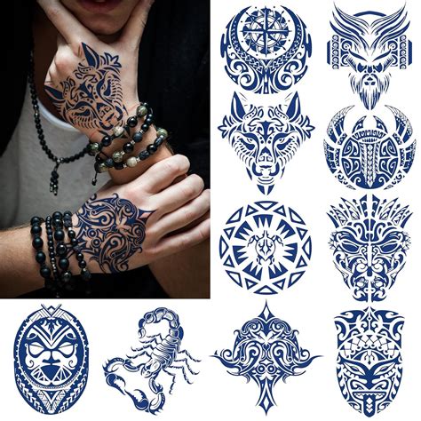 Amazon Com Cuteliili 10 Pcs Celtic Viking Tattoos Nordic Tattoo For The Back Cool Bule Tribal Face Tattoo Viking Feast Men Long Lasting Beauty Personal Care Amazon Com Cuteliili 10 Pcs Celtic Viking Tattoos Nordic Tattoo For The Back Cool Bule Tribal Face Tattoo Viking Feast Men Long Lasting Beauty Personal Care