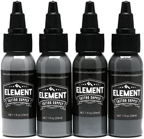 Amazon Com Grey Tattoo Ink Professional Grey Series Tattooing Inks For Color Portrait Black Gray Style Dark Grey Beauty Personal Care