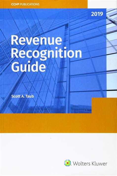 Amazon Com Revenue Recognition Guide 2019 9780808050209 Taub Scott A Books