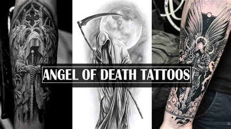 Angel And Death Tattoo Design