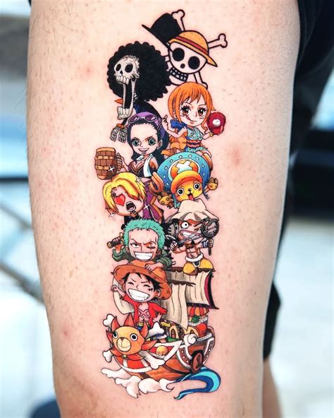 Anime Tattoos Ace Tattoo One Piece One Piece Tattoos Pieces Tattoo