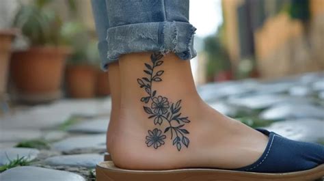 Ankle Tattoos For Women Beautiful And Feminine Design Ideas