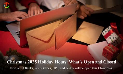 Are Banks Post Offices Open On Christmas Day 2025