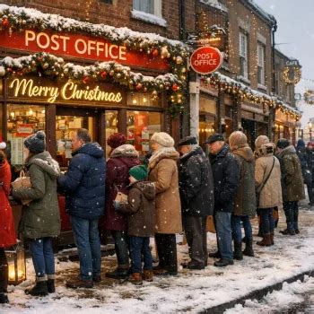 Are Post Offices Open On Christmas Eve Uk Christmas Opening Times