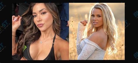 Arianny Celeste And Lauren Drain Strut In Street Hand In Hand Arianny Celeste And Lauren Drain Strut In Street Hand In Hand