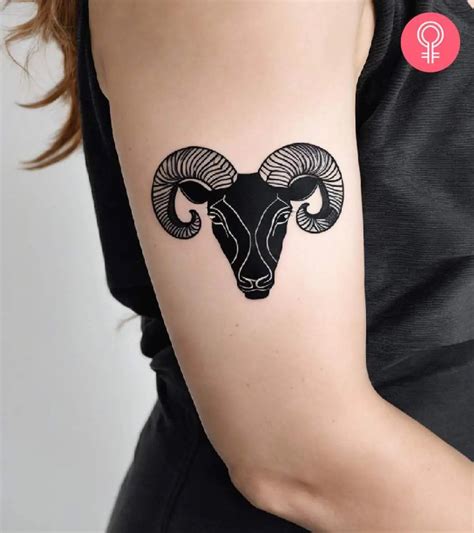 Aries Tattoos Designs Ideas And Meaning Tattoos For You