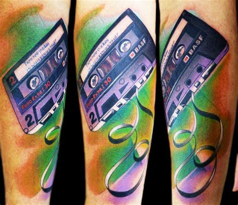 5 Audio Cassette Tattoo Ideas