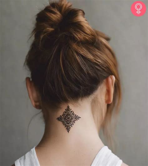 Back Of Neck Tattoo Ideas 8 Striking Designs Meanings
