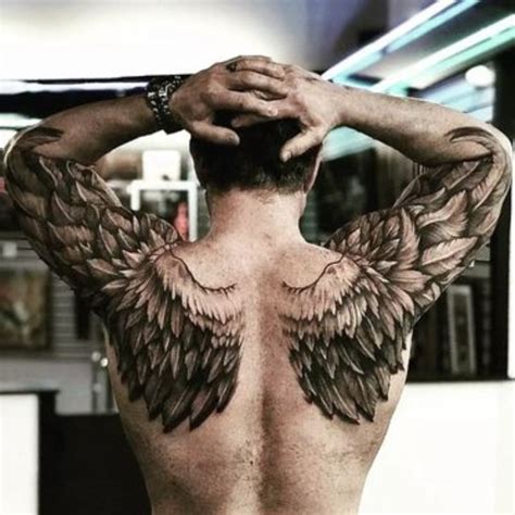 Back Tattoos For Guys Tattoos For Guys Wing Tattoo Men