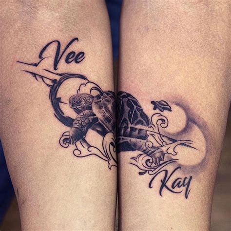 Beautiful Couple Tattoos Wedding Anniversary Tattoos Aliens Tattoo