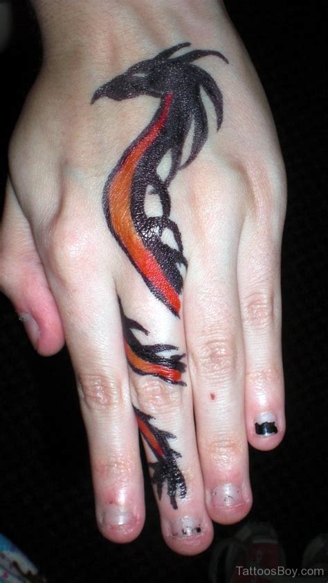 Beautiful Dragon Tattoo Design Dragon Tattoo Design On Hand Dragon Tattoo