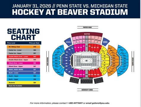 Beaver Stadium To Host Public Ice Skating State College Pa
