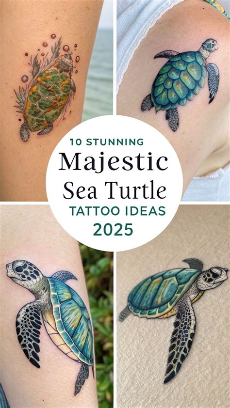 Best 13 10 Stunning Majestic Sea Turtle Tattoo Ideas 2025 And Designs Lovely Beauty Artofit