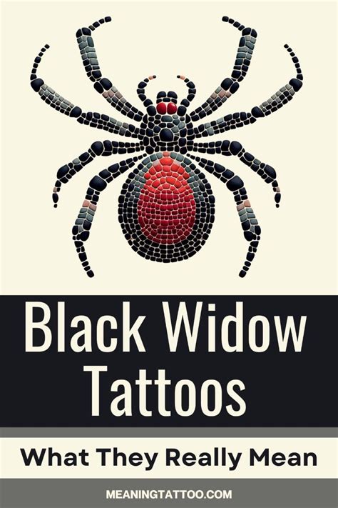 Best 13 Black Widow Tattoo Meanings Unraveling The Web Of Symbolism Artofit