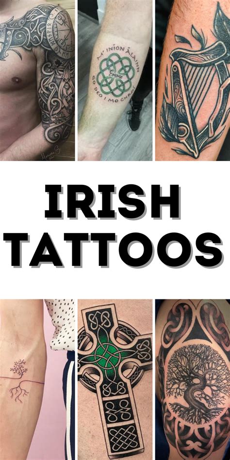 Best 13 Unique Irish Tattoos For Men And Women Celtic Symbols Meaningful Designs And Ideas
