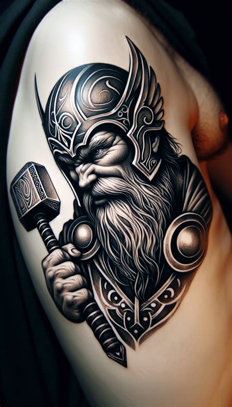 Best 13 Unveiling Norse Thor Tattoos Symbolism And Placement Tattoo Crafter Artofit