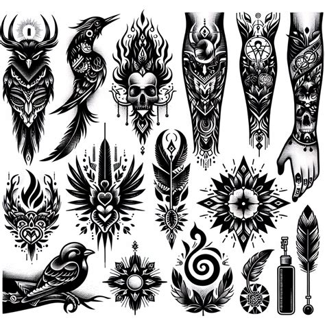 Best Black Ink Tattoo Ideas Vondy