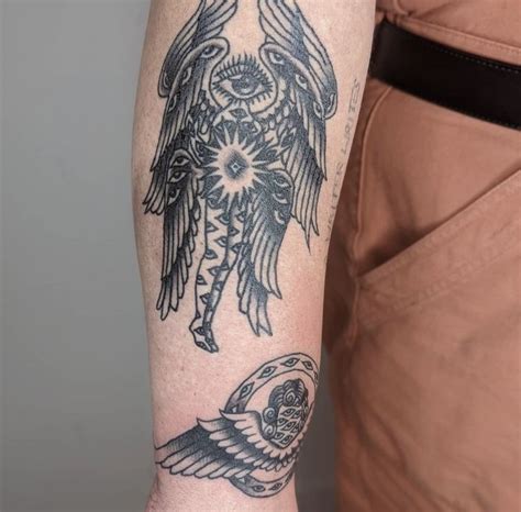 Biblically Accurate Angel Chest Tattoo Done By Daniel Krahn At Huf Nadel Tattoo M Nster Germany R Tattoo