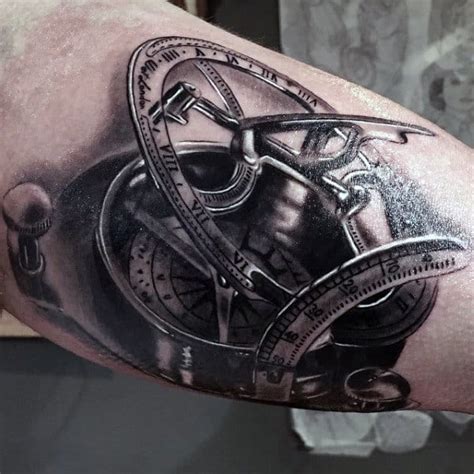 Bicep Round Tattoos 101 Unique Inner Bicep Tattoo Designs For Men