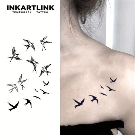 Bird Tattoos Sold On Temu United States