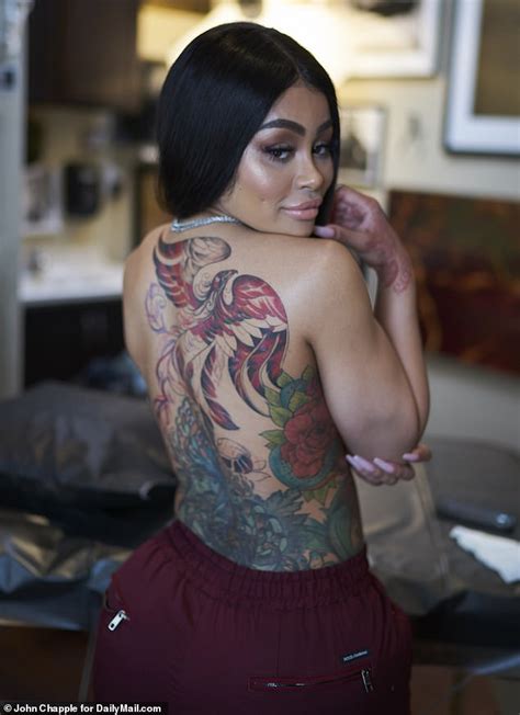 Blac Chyna Covers Her Old Tattoos