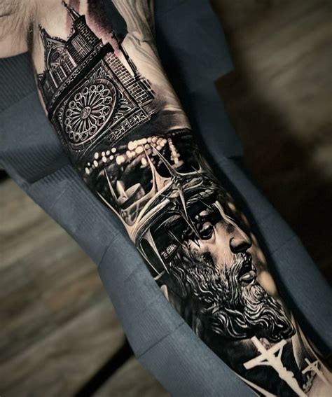 Black And Grey Tattoos