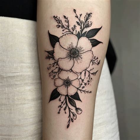 Black And White Flower Tattoo Designs Tattoo Designs World Black And White Flower Tattoo Designs Tattoo Designs World
